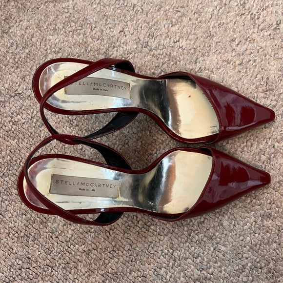 STELLA MCCARTNEY SEXY RED STILETTO HEELS - Picture 4 of 4